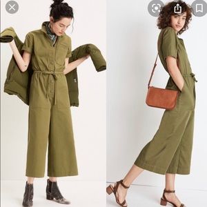 Madewell Wideleg Utility Jumpsuit